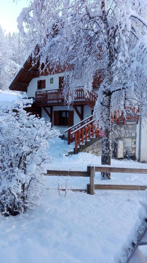 Les Eglantiers Villa Valloire Exterior foto
